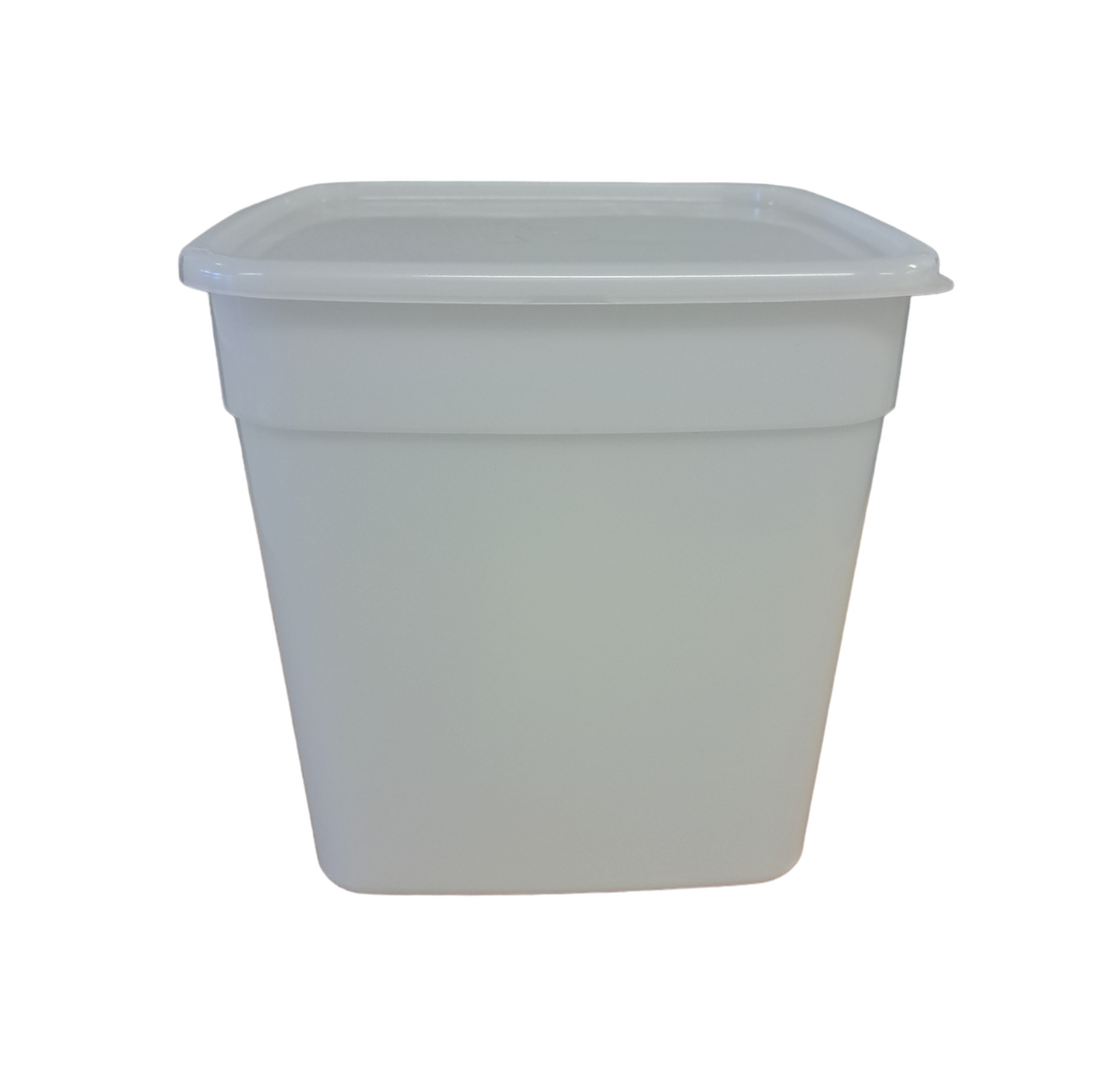 10 litre standard container with lid - Natural